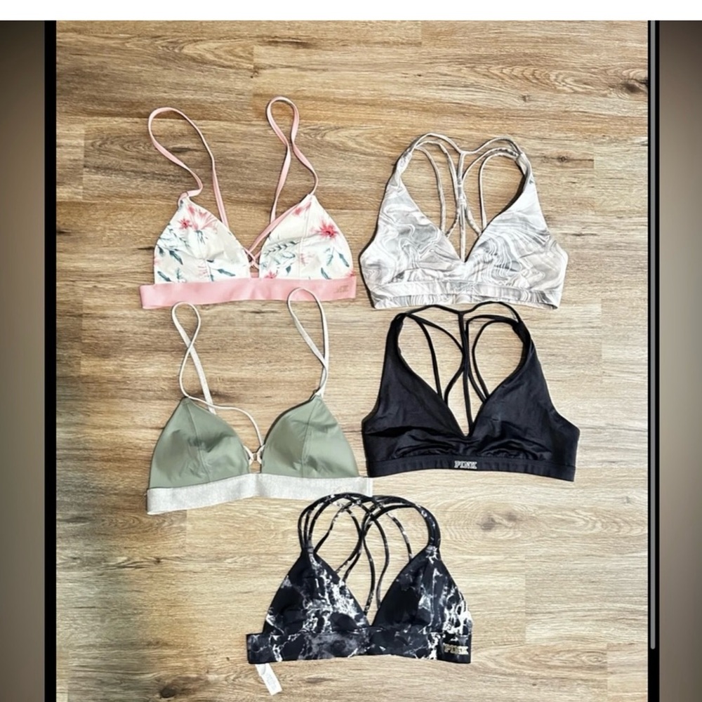 Victoria’s Secret bralette bundle 5pcs Size L